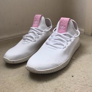 Pharrell Williams Adidas Hu White/Pink Size 7